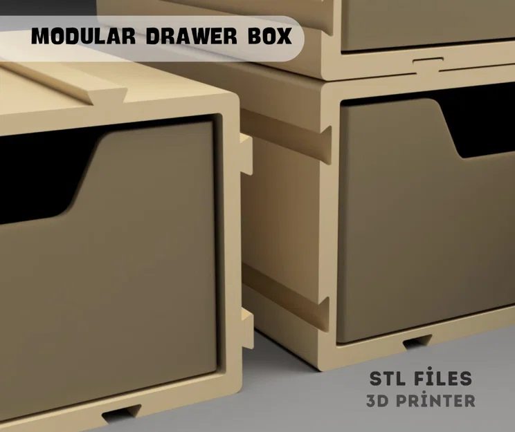 Hộp Đựng Vật Dụng Modular - Thiết Kế Module In 3D Tiện Lợi - Image 4