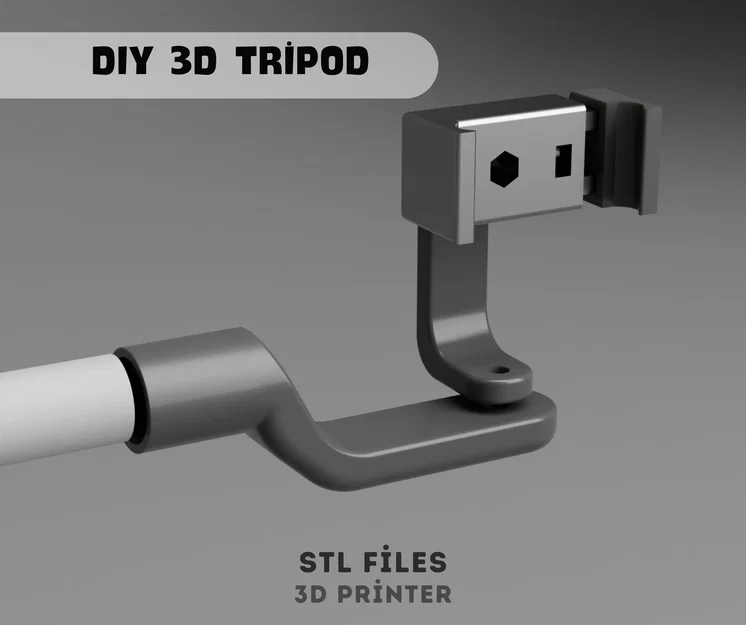 Tripod Đa Năng 3D - Giá Đỡ Máy Ảnh và Điện Thoại Điều Chỉnh Được (File STL) - Image 5