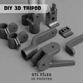 Tripod Đa Năng 3D - Giá Đỡ Máy Ảnh và Điện Thoại Điều Chỉnh Được (File STL) - Thumbnail 9