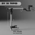Tripod Đa Năng 3D - Giá Đỡ Máy Ảnh và Điện Thoại Điều Chỉnh Được (File STL) - Thumbnail 11