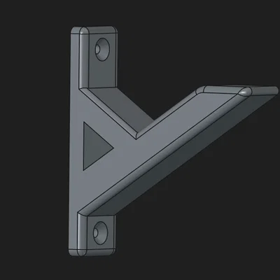 Móc treo mũ bảo hiểm gắn tường 3D thiết kế tối giản, chắc chắn