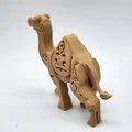 Mô hình đồ chơi lạc đà chạm khắc gỗ - Thumbnail 5