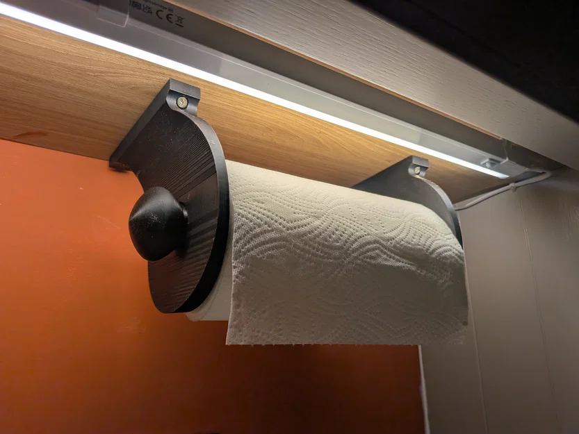 Giá Đeo Khăn Giấy Nhà Bếp Dưới Tủ - Thiết Kế Sang Trọng (Hai Phiên Bản) - Image 1