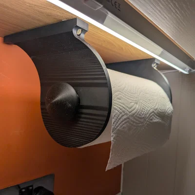 Giá Đeo Khăn Giấy Nhà Bếp Dưới Tủ - Thiết Kế Sang Trọng (Hai Phiên Bản)