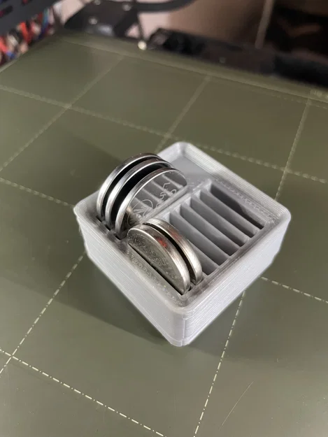 Khay Đựng Pin CR2032 & CR2430 Chuẩn Gridfinity 1x1 - Image 1