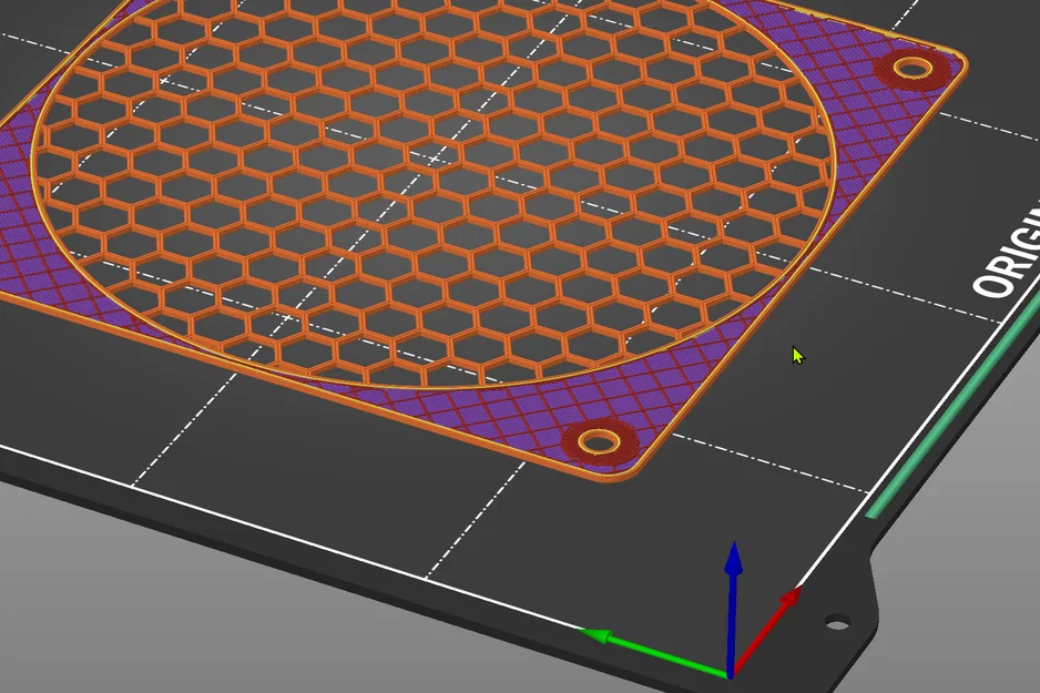 Lưới bảo vệ quạt 120mm (bản remix) - Image 1