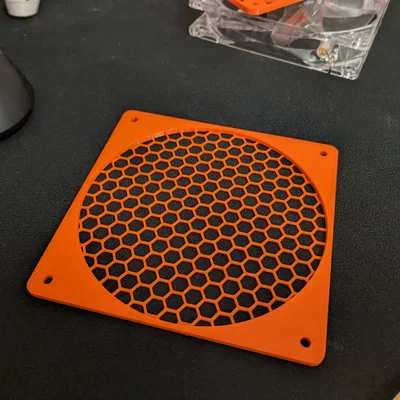 Lưới bảo vệ quạt 120mm (bản remix)