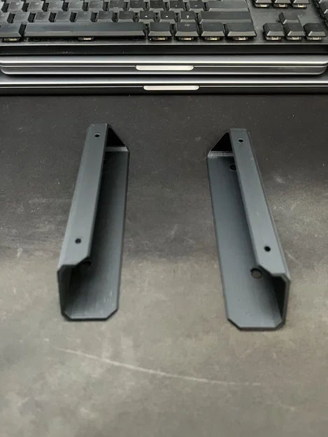 Giá treo bàn phím dưới gầm bàn (Under desk keyboard holder) - Image 2