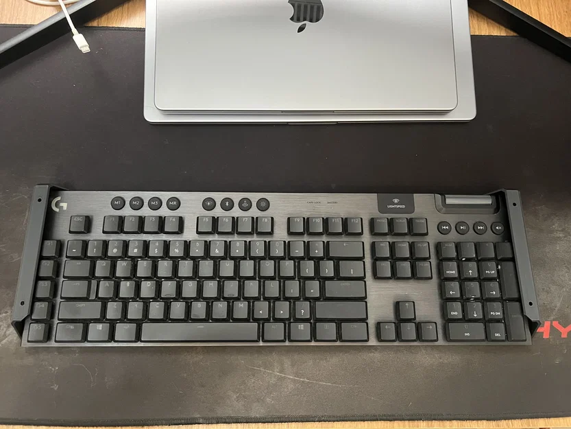 Giá treo bàn phím dưới gầm bàn (Under desk keyboard holder) - Image 3