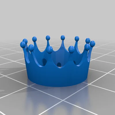 Mô hình nhẫn hình vương miện (Crown Ring) dễ thương cho bé