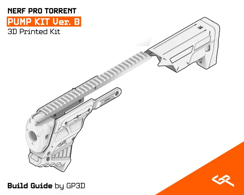 Nerf Pro Torrent - Bộ Pump Kit Ver. B - Image 2