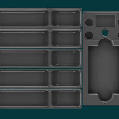 Khay Đựng Game Cryptid (Cryptid Board Game Insert)