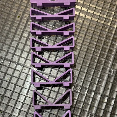 Bộ dưỡng hàn kính màu (stained glass) cho thảm waffle grid