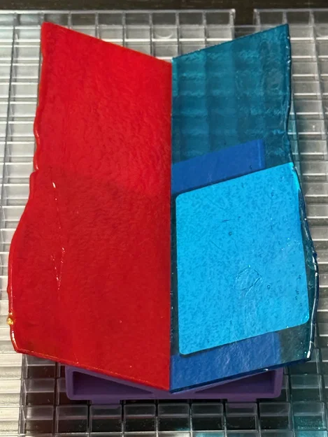 Bộ dưỡng hàn kính màu (stained glass) cho thảm waffle grid - Image 7