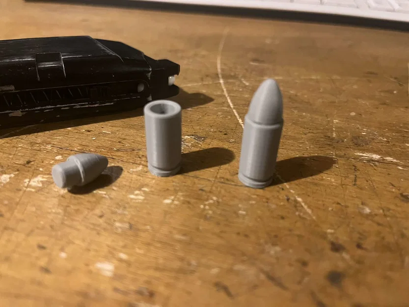 Mô hình mô phỏng viên đạn 9mm Luger - Image 2