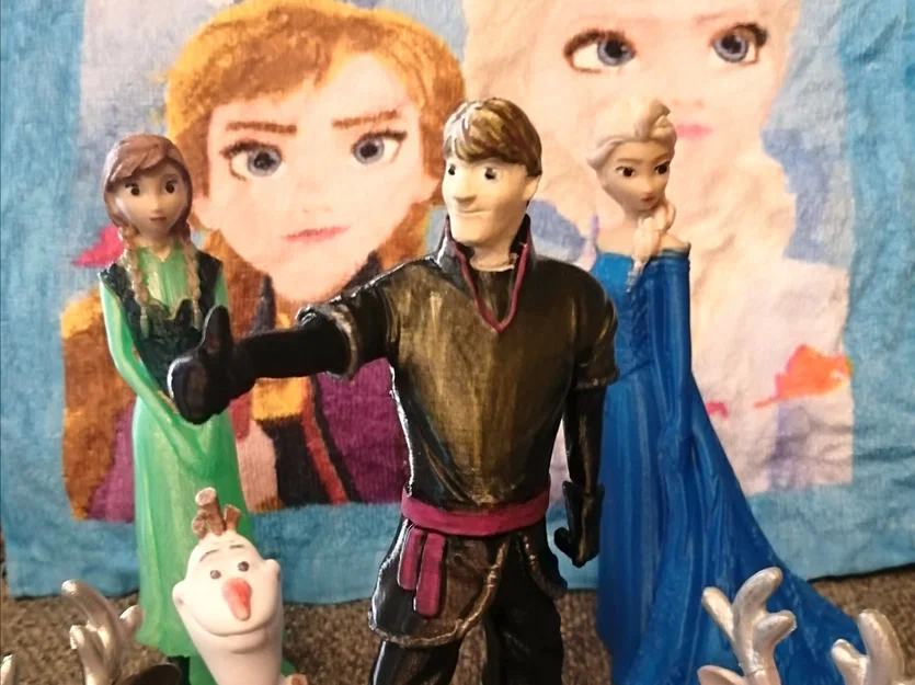 Mô hình 3D Kristoff từ Frozen - Tệp in chất lượng cao - Image 1