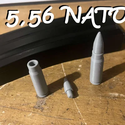 Mô hình mô phỏng viên đạn 5.56 NATO