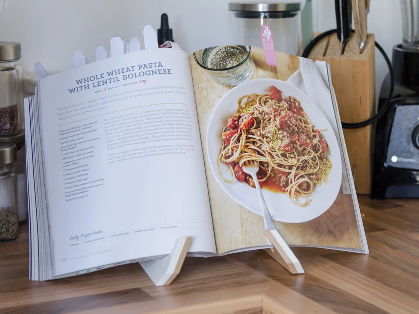 Giá đỡ sách dạng gập tinh tế (Elegant Book Stand) - Image 2