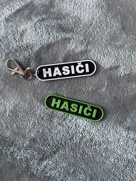 Móc khóa 3D HASIČI – Thiết kế đẹp, in ấn dễ dàng - Image 1