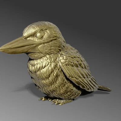 Mô hình chim bói cá (Kingfisher Figurine)