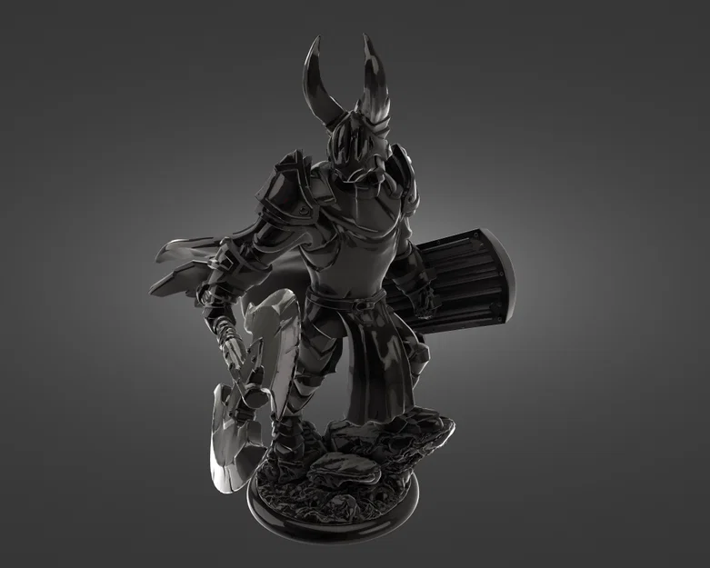 Mô hình hiệp sĩ Tabletop Knight - Image 1