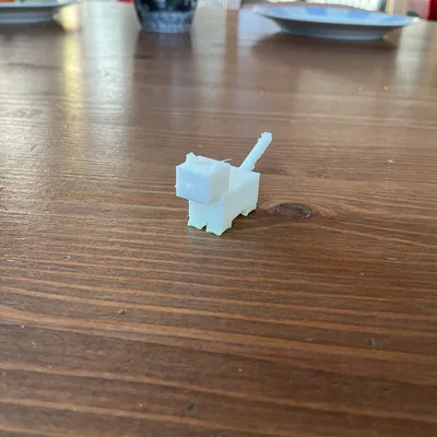 Mô hình mèo đơn giản cho người mới bắt đầu (kèm sẵn G-code)