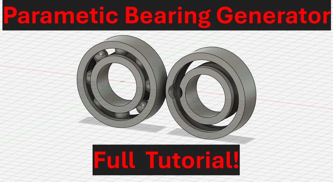 Bộ tạo vòng bi tùy chỉnh (Parametric Bearing Generator) cho dự án DIY - Image 1