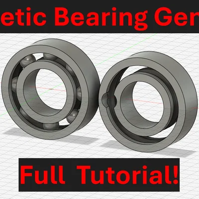 Bộ tạo vòng bi tùy chỉnh (Parametric Bearing Generator) cho dự án DIY