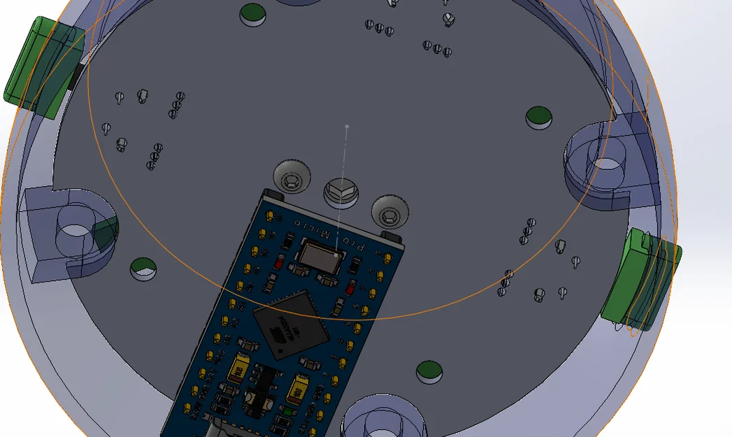 Chuột CAD / Spacemouse sử dụng cảm biến Hall và PCB - Image 2