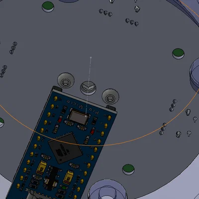 Chuột CAD / Spacemouse sử dụng cảm biến Hall và PCB