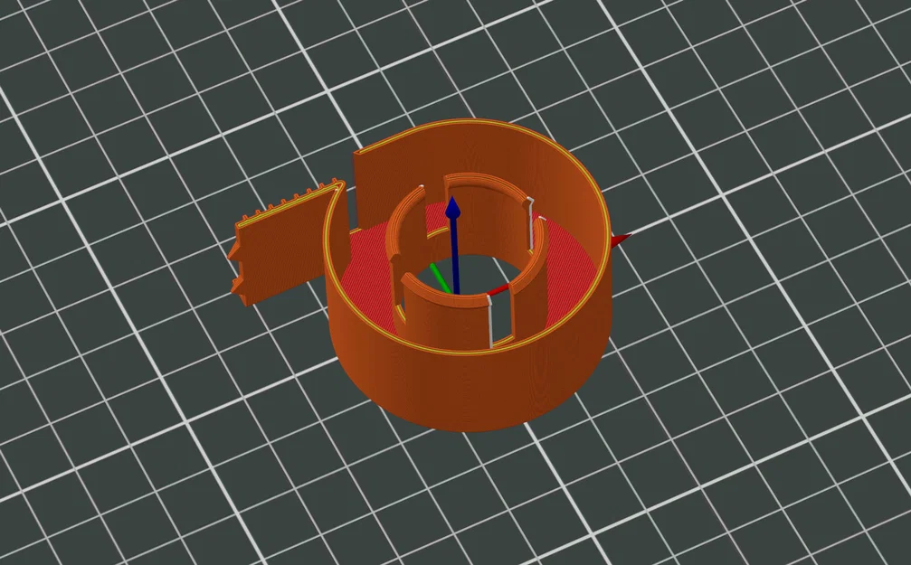 Giá đỡ cuộn băng keo 3D thông minh (Scotch tape reel) - Image 3