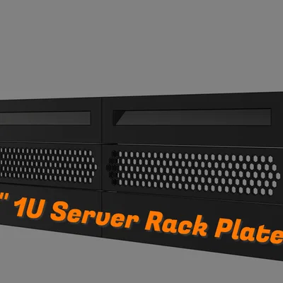 Tấm che tủ rack 19 inch 1U, 2U & 3U