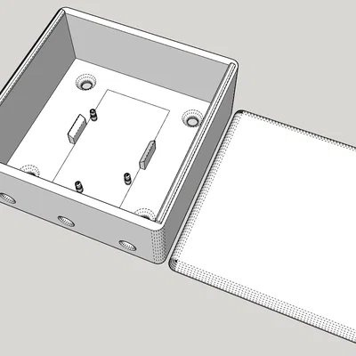 Vỏ hộp bảo vệ bo mạch Homematic HmIP-PCBS (3D Printing Model)