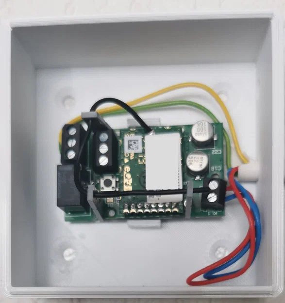 Vỏ hộp bảo vệ bo mạch Homematic HmIP-PCBS (3D Printing Model) - Image 2