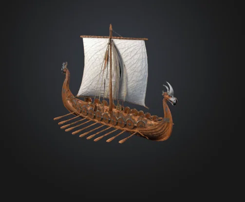 Mô hình thuyền Viking Longship v2 - Độc đáo và đầy chi tiết - Image 3