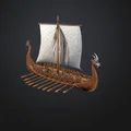 Mô hình thuyền Viking Longship v2 - Độc đáo và đầy chi tiết - Thumbnail 3