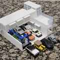 Mô hình Nhà Container 1:64 - Phụ kiện trưng bày cho xe Hot Wheels - Thumbnail 3