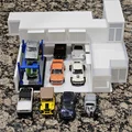 Mô hình Nhà Container 1:64 - Phụ kiện trưng bày cho xe Hot Wheels - Thumbnail 10