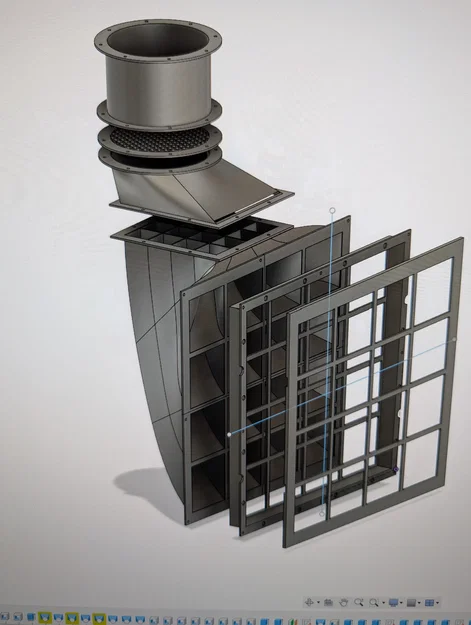 Buồng phun sơn Airbrush và hệ thống thông gió - Image 1