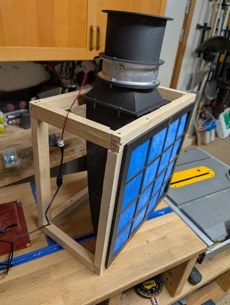 Buồng phun sơn Airbrush và hệ thống thông gió - Image 4