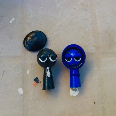 Mô hình nhân vật Jevin Sprunki 3D - Dễ in, thiết kế độc đáo