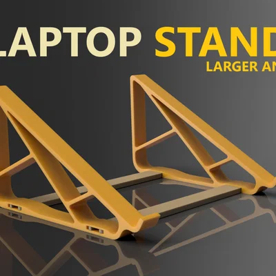 Mẫu đế kê Laptop V2 thiết kế chắc chắn, góc nghiêng tối ưu