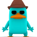 Mô hình 3D Funko Perry the Platypus (Phineas and Ferb) đáng yêu - Thumbnail 1