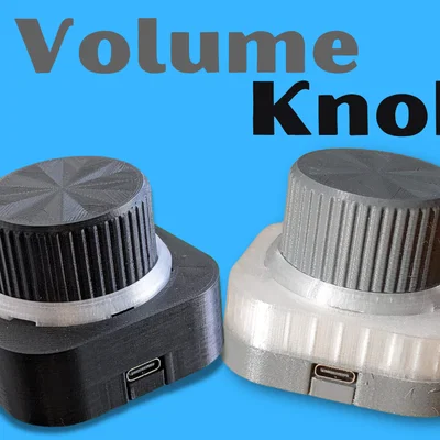 Volume Knob V2 (USB-C) - Núm xoay điều khiển âm lượng đa sắc