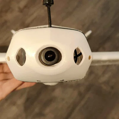 Mũi in 3D cho ZOHD Altus lắp đặt hệ thống Vista và DJI Cam