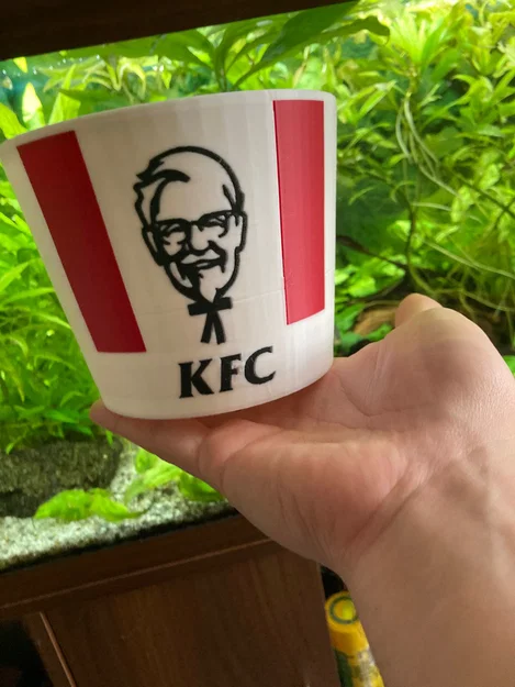 Mô hình xô KFC (Đa vật liệu) - Image 1