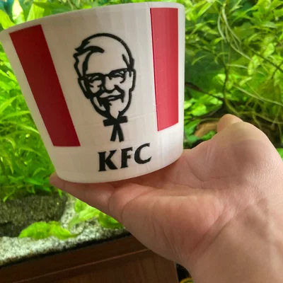 Mô hình xô KFC (Đa vật liệu)