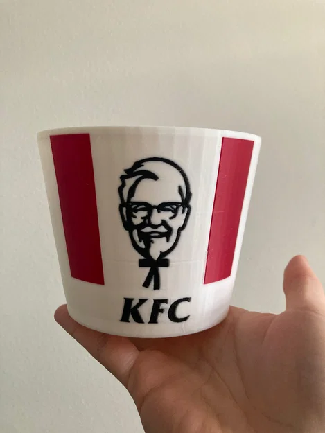 Mô hình xô KFC (Đa vật liệu) - Image 2