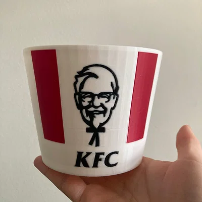 Mô hình xô KFC (Đa vật liệu)
