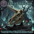 Đầu lâu Kỳ Lân Nguyền Rủa / Cursed Unicorn Skull - Thumbnail 1